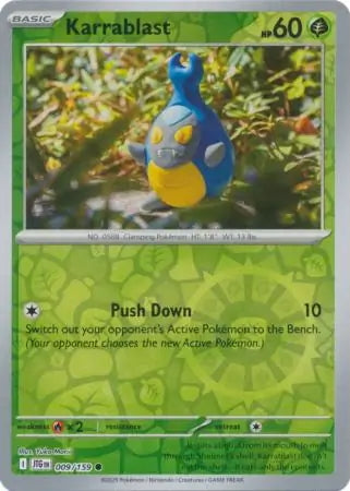 Journey Together Karrablast #9/159 reverse holo